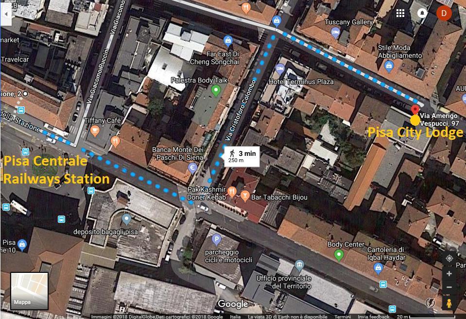 Pisa City Lodge Luaran gambar